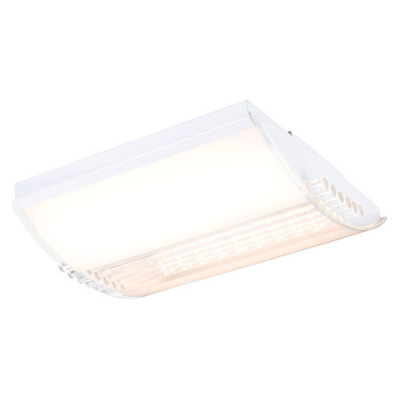 EGLO White Grado 2 Light LED Flush Mount Ceiling Fixture 93017A